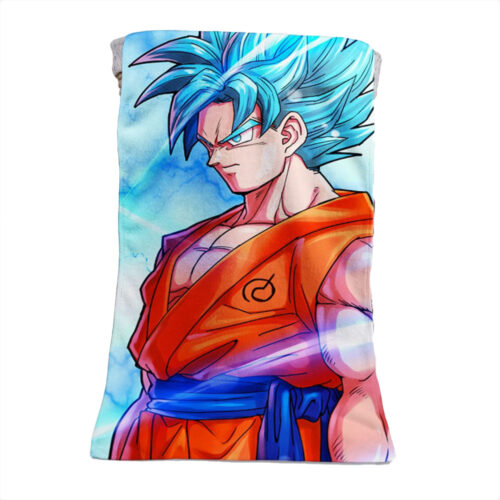 Dragon Ball Super Goku Super Saiyan Blue Anime Towel