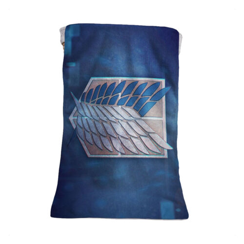 Attack on Titan Survey Corps Blue Anime Towel