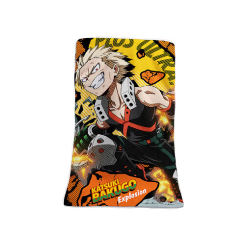 My Hero Academia Katsuki Bakugo Anime Bath Towel, Kacchan New