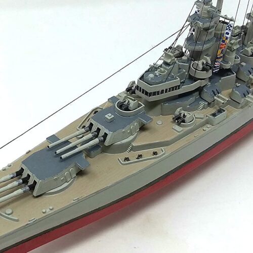 USS Iowa Big Battleship Plastic Model Kit 1/535 Atlantis - Otakucollect